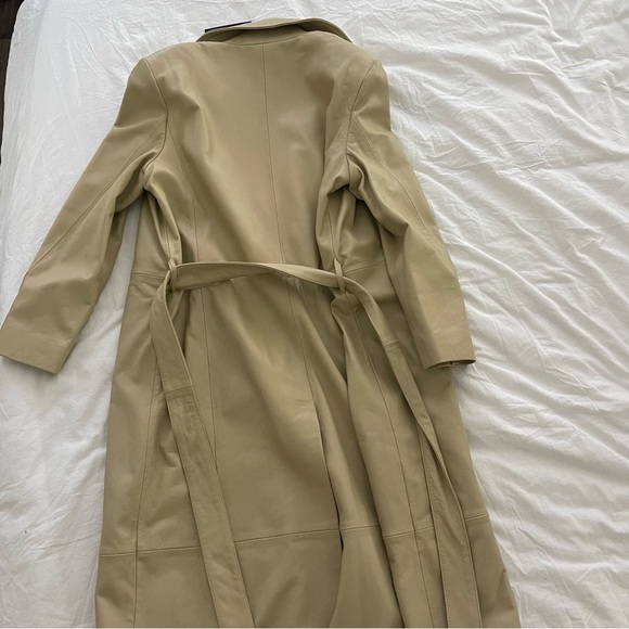 Lamarque Genuine Leather Trench - Picture 3 of 4